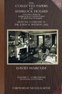 Book Cover for The Collected Papers of Sherlock Holmes. Volume V Chronicles (20 Holmes Adventures) by David Marcum