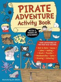 Book Cover for Pirate Adventure Activity Book by Jen Alliston