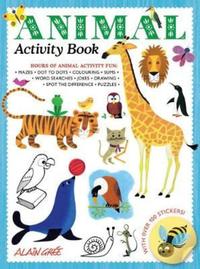 Book Cover for Animal Activity Book by Alain Grée