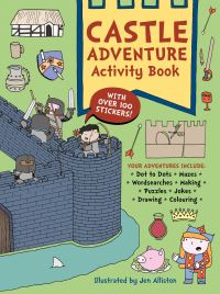Book Cover for Castle Adventure Activity Book by Jen Alliston