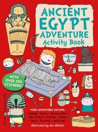 Book Cover for Ancient Egypt Adventure Activity Book by Jen Alliston