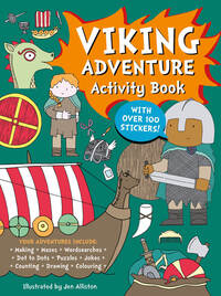Book Cover for Viking Adventure Activity Book by Jen Alliston