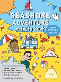 Book Cover for Seashore Adventure Activity Book by Jen Alliston