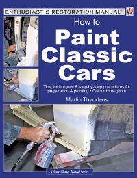 Book Cover for How to Paint Classic Cars by Martin Thaddeus