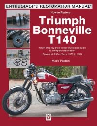 Book Cover for How to Restore Triumph Bonneville T140 by Mark Paxton