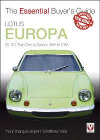 Book Cover for Lotus Europa by Matthew Vale