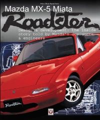 Book Cover for Mazda MX-5 Miata Roadster by Toshihiko Hirai