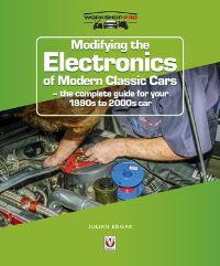 Book Cover for Modifying the Electronics of Modern Classic Cars by Julian Edgar