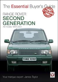 Book Cover for Range Rover Second Generation by James Taylor
