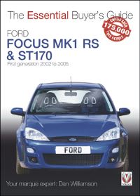 Book Cover for Ford Focus MK1 RS & ST170 by Dan Williamson