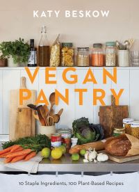 Book Cover for Vegan Pantry by Katy Beskow