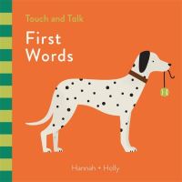 Book Cover for First Words by Hannah + Holly