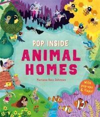 Book Cover for Pop Inside Animal Homes by Ruth Symons