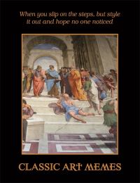 Book Cover for Classic Art Memes by Rob Ward