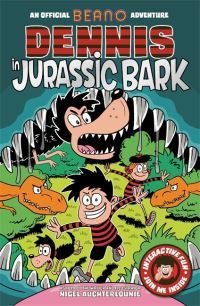Book Cover for Dennis in Jurassic Bark by Nigel Auchterlounie