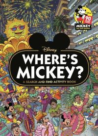 Book Cover for Where's Mickey? by Emma Drage, Disney Enterprises 1996 