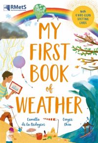 Book Cover for My First Book of Weather by Camilla De la Bédoyère, Royal Meteorological Society Great Britain