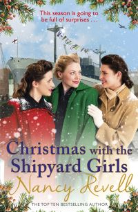 Book Cover for Christmas With the Shipyard Girls by Nancy Revell