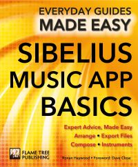 Book Cover for Sibelius Music App Basics by Andy Bell