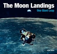 Book Cover for The Moon Landings by Colin Salter
