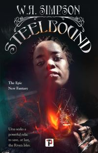 Book Cover for Steelbound by W A Simpson