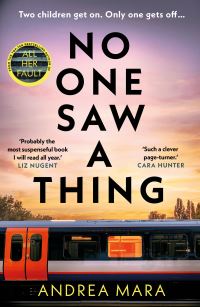 Book Cover for No One Saw a Thing by Andrea Mara
