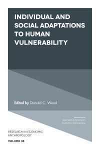 Book Cover for Individual and Social Adaptions to Human Vulnerability by Donald C Wood