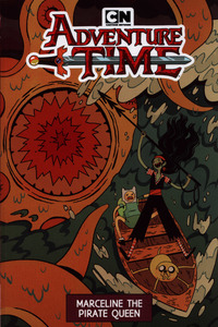 Book Cover for Marceline the Pirate Queen by Leah Williams, Laura Langston, Pendleton Ward, Cartoon Network Television network