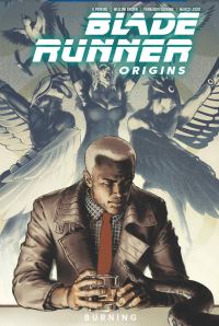 Book Cover for Burning by K Perkins, Mellow Brown
