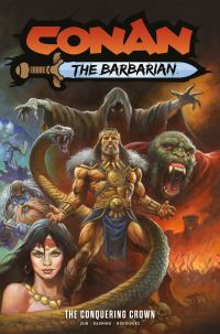 Book Cover for The Conquering Crown by Jim Zub, Fernando Dagnino