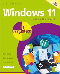 Book Cover for Windows 11 in Easy Steps by Nick Vandome