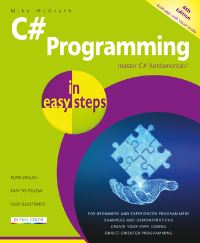 Book Cover for C# Programming in Easy Steps by Mike McGrath