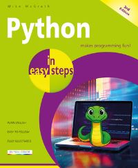 Book Cover for Python in Easy Steps by Mike McGrath