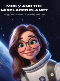 Book Cover for Mrs. V and the Misplaced Planet (Hardback) by Sarah Villarreal