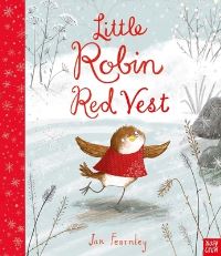 Book Cover for Little Robin Red Vest by Jan Fearnley
