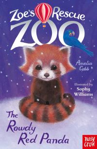 Book Cover for The Rowdy Red Panda by Amelia Cobb