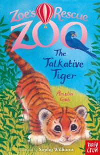 Book Cover for The Talkative Tiger by Amelia Cobb