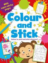 Book Cover for My Sticky Pictures Colouring Book by 