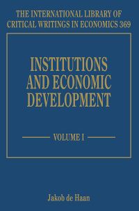 Book Cover for Institutions and Economic Development by Jakob de Haan