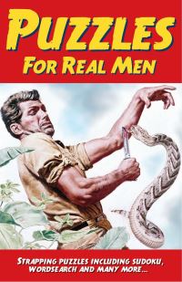 Book Cover for Puzzles for Real Men by Arcturus Publishing Limited