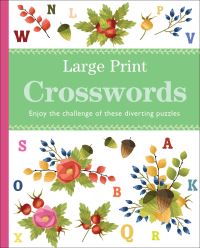 Book Cover for Large Print Crosswords by Arcturus Publishing Limited