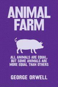 Book Cover for Animal Farm by George Orwell