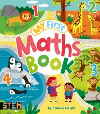 Book Cover for My First Maths Book by Paul Virr