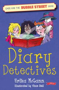 Book Cover for Diary Detectives by Erika McGann