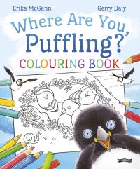 Book Cover for Where Are You, Puffling? Colouring Book by Gerry Daly