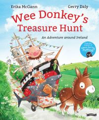 Book Cover for Wee Donkey's Treasure Hunt by Erika McGann