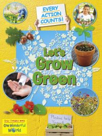 Book Cover for Let's Grow Green by Belinda Gallagher