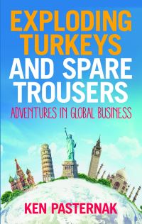 Book Cover for Exploding Turkeys and Spare Trousers by Ken Pasternak