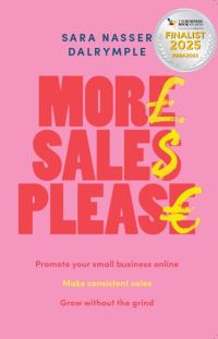 Book Cover for More Sales Please by Sara Nasser Dalrymple