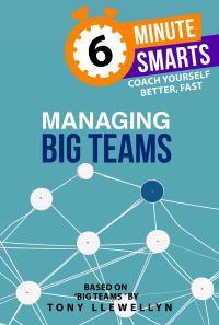 Book Cover for Managing Big Teams by Tony Llewellyn